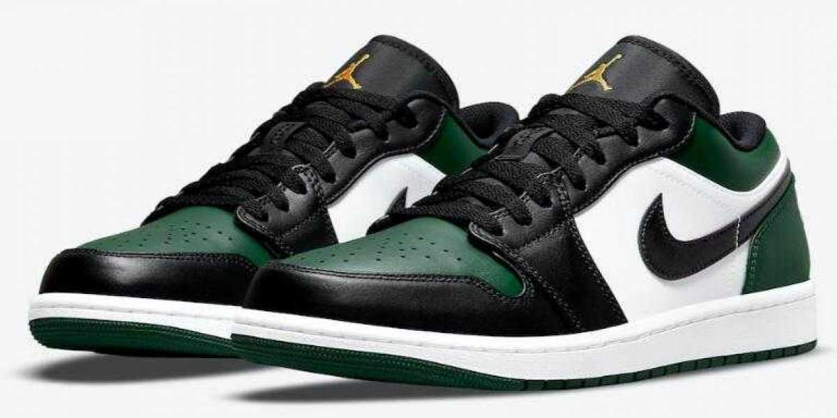 Best Walking Sneakers Air Jordan 1 Low “Green Toe” Coming for Summer