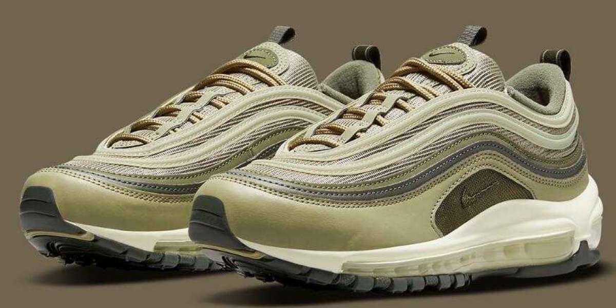 New Release Nike Air Max 97 Covered by Multiple Shades Of Green