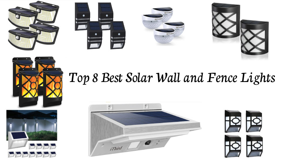 Top 8 Best Solar Wall and Fence Lights - All About LED Lights