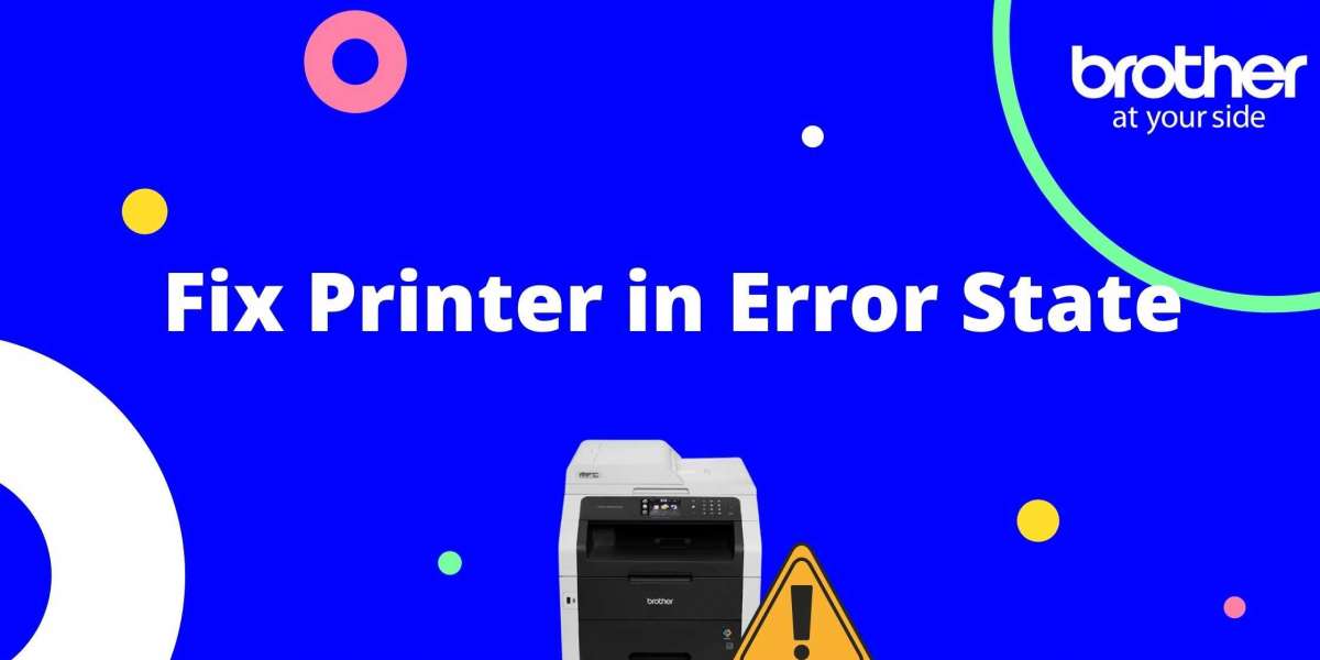 How to solve Brother Printer in an error state?