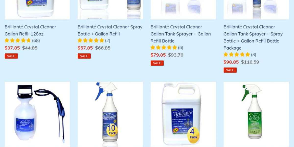 Transform Your Home with Brillianté Crystal Cleaner