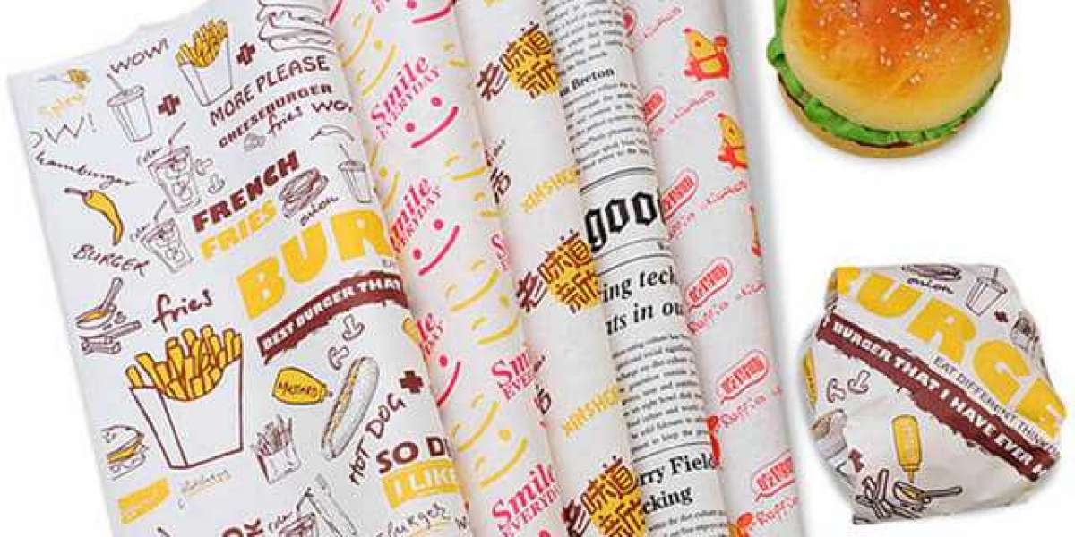 Personalized Burger Wrapping Paper: Your Brand, Your Style