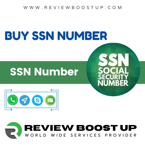 Buy SSN Number - Review Boost Up