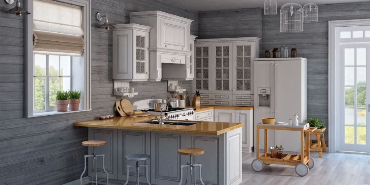 Kitchens in gray