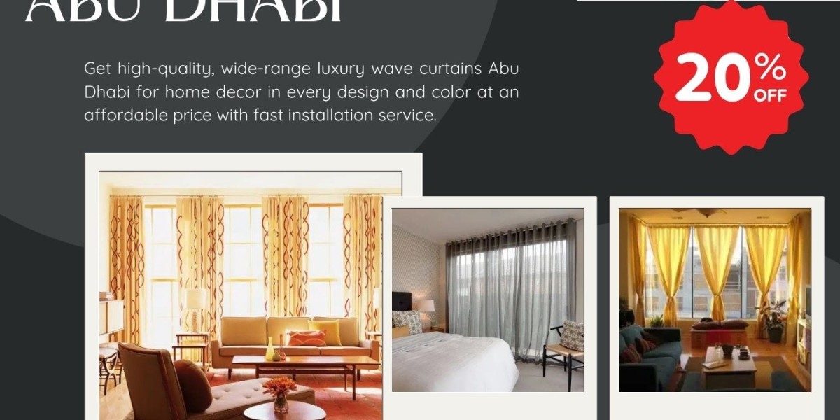 Wave Curtains Abu Dhabi – Luxury, Style, and Elegance for Modern Interiors