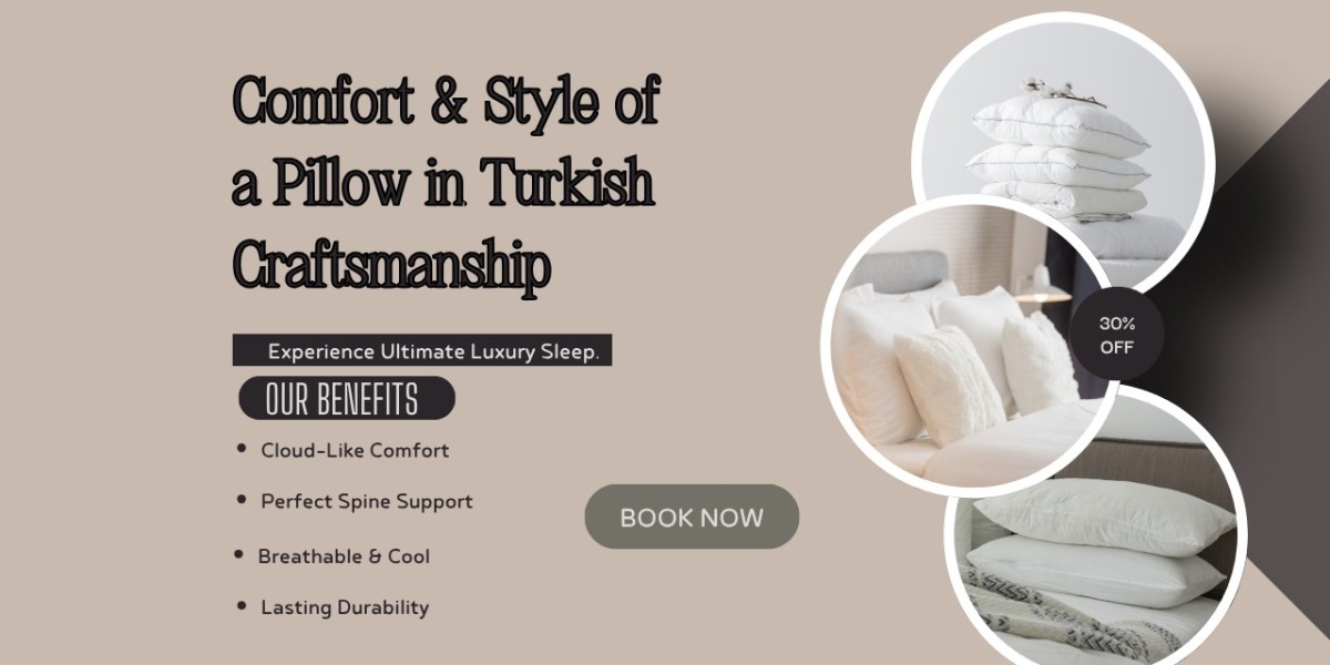 Comfort & Style of a Pillow in Turkish Craftsmanship
