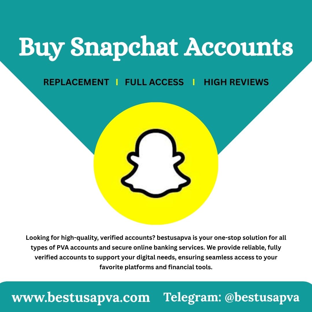 Buy Snapchat Accounts – 100% Active & Real | Aged & New