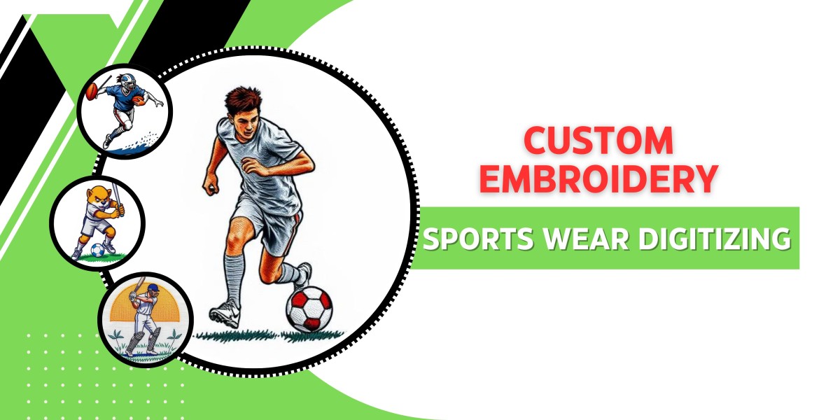 Sports Team Embroidery Digitizing Services USA