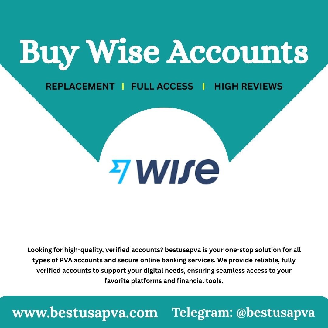 Buy Verified Wise Accounts | Personal & Business Available