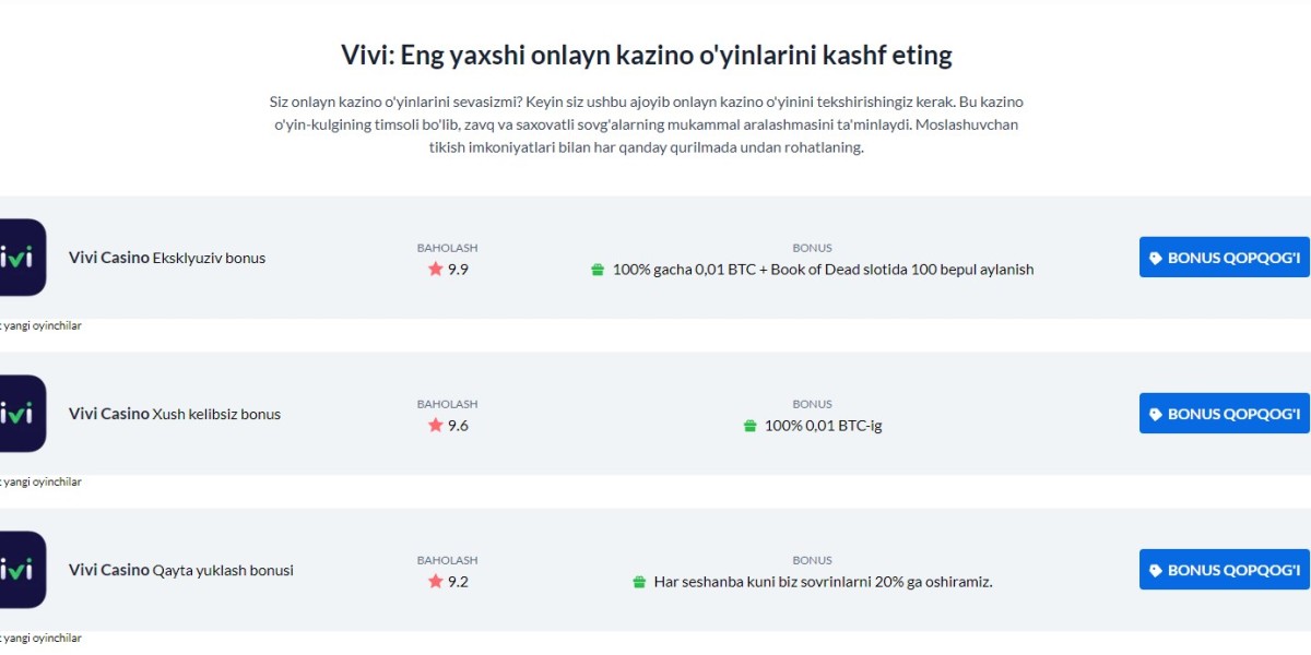 O‘zbek auditoriyasi uchun zamonaviy kazino yo‘riqnomasi