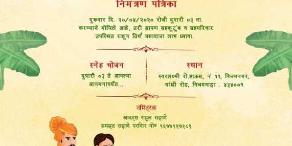 Invitation Card Maker Marathi for Crafty Art – Profile Content