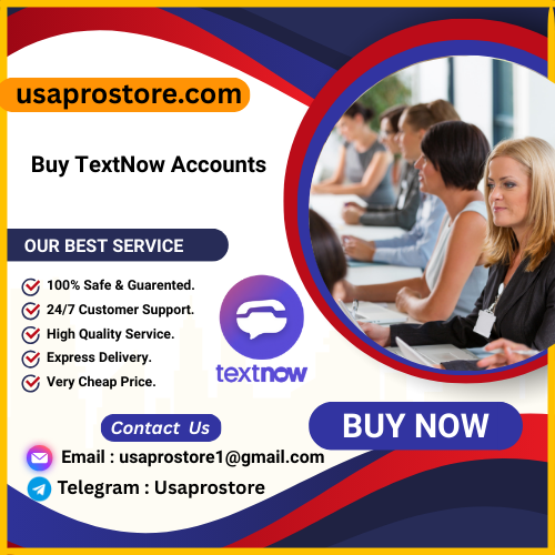 Buy TextNow Accounts - Verified & Ready to Use In 2025