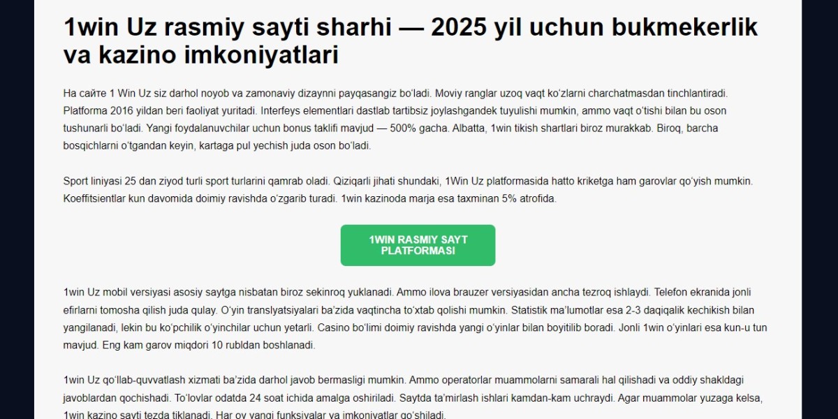 O‘zbekistonda innovatsion onlayn tikish va kazino platformalari