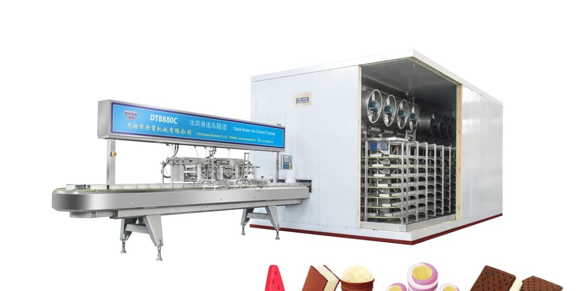 DTB-880 Ice Cream Extrusion Line – Precision, Speed, and Versatility in Ice Cream Processing