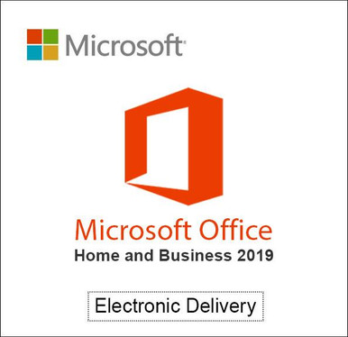 Microsoft Office 2019 Home and Business for Windows and Mac
