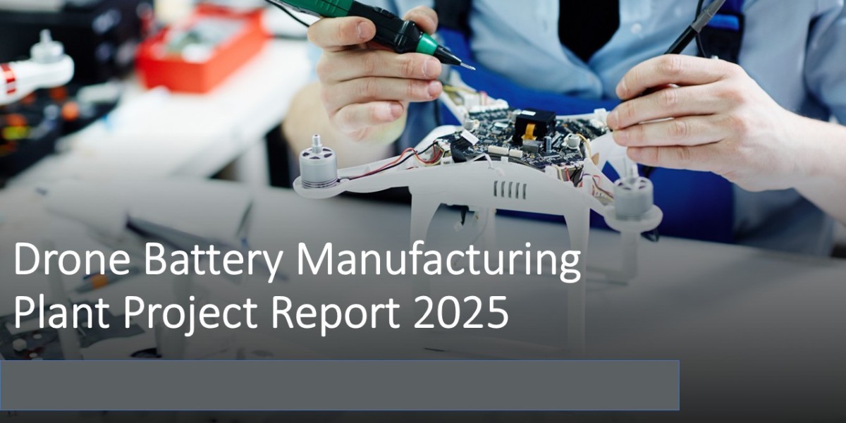 Project Report on Requirements and Cost for Setting up a Drone Battery Manufacturing Plant