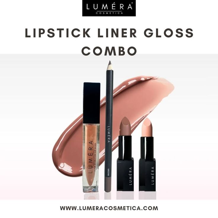 Pin on lipstick liner gloss combo