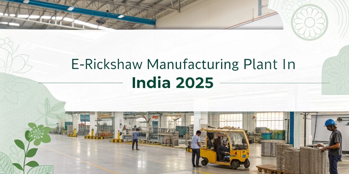 Setting Up an E-rickshaw Manufacturing Plant in India: A Strategic Growth Opportunity