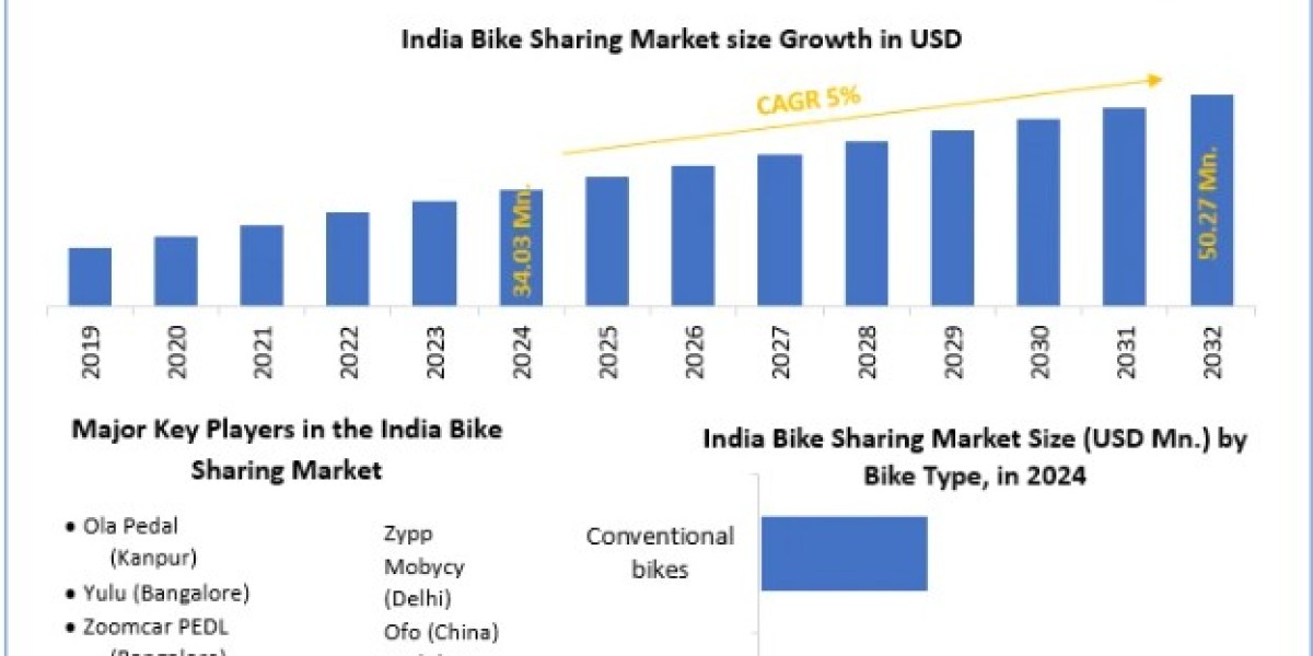 India Bike Sharing Market Size, Share, Price, Trends, Report, Forecast 2025 To 2032