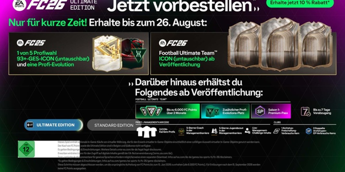 EA Sports FC 26 – Release, Editionen & Vorbestellung