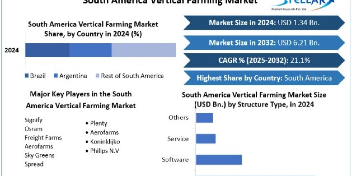 South America Vertical Farming Market Size, Share, Key Players, Forecast 2025 To 2032