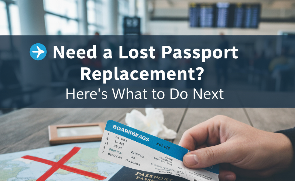 Need a Lost Passport Replacement? Here’s What to do Next