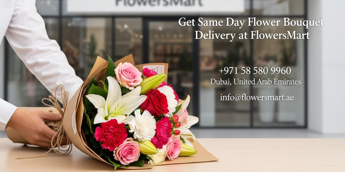 Get SameDay Flower Bouquet Delivery by experts at FlowersMart