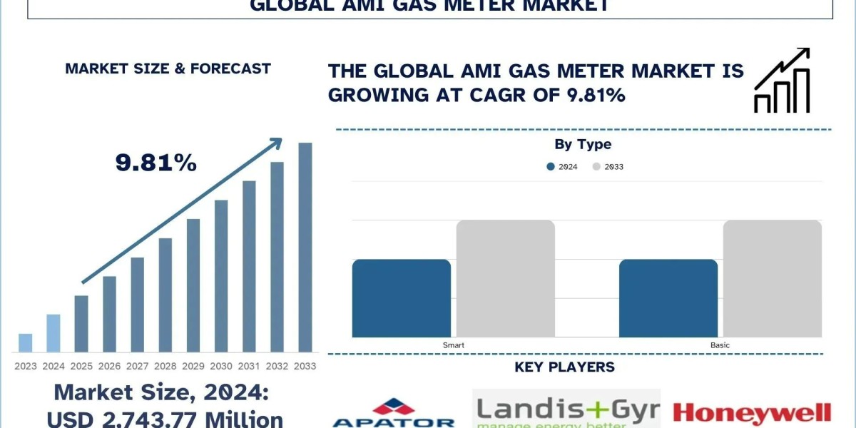 AMI Gas Meter Market Size, Share, Trends & Research Report,2033 | UnivDatos