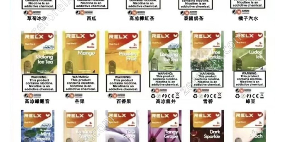 เครื่องสูบบุหรี่ไฟฟ้า Relx และหัวพอตแนะนำ