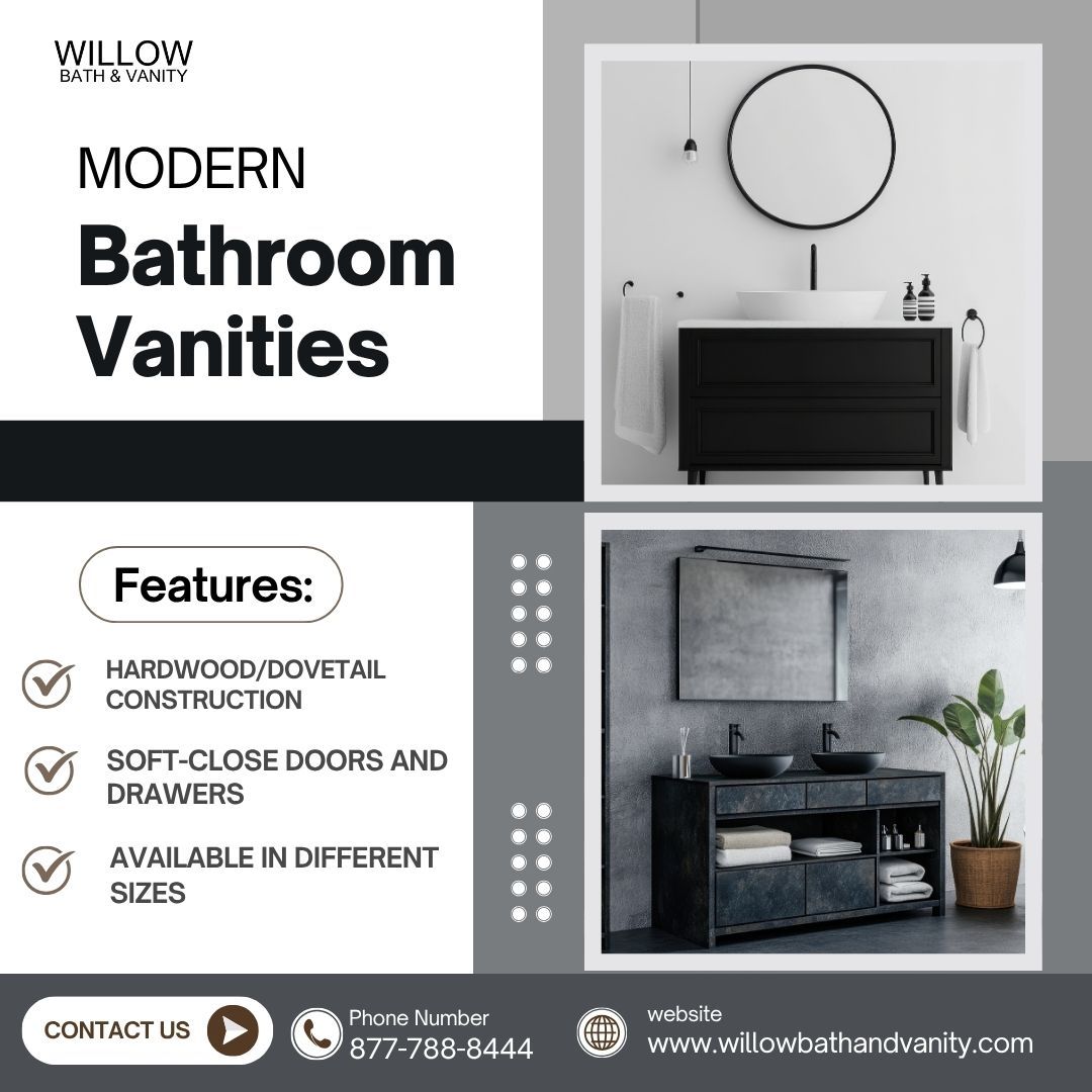 Small Bathroom? Go for a Modern Vanity Look