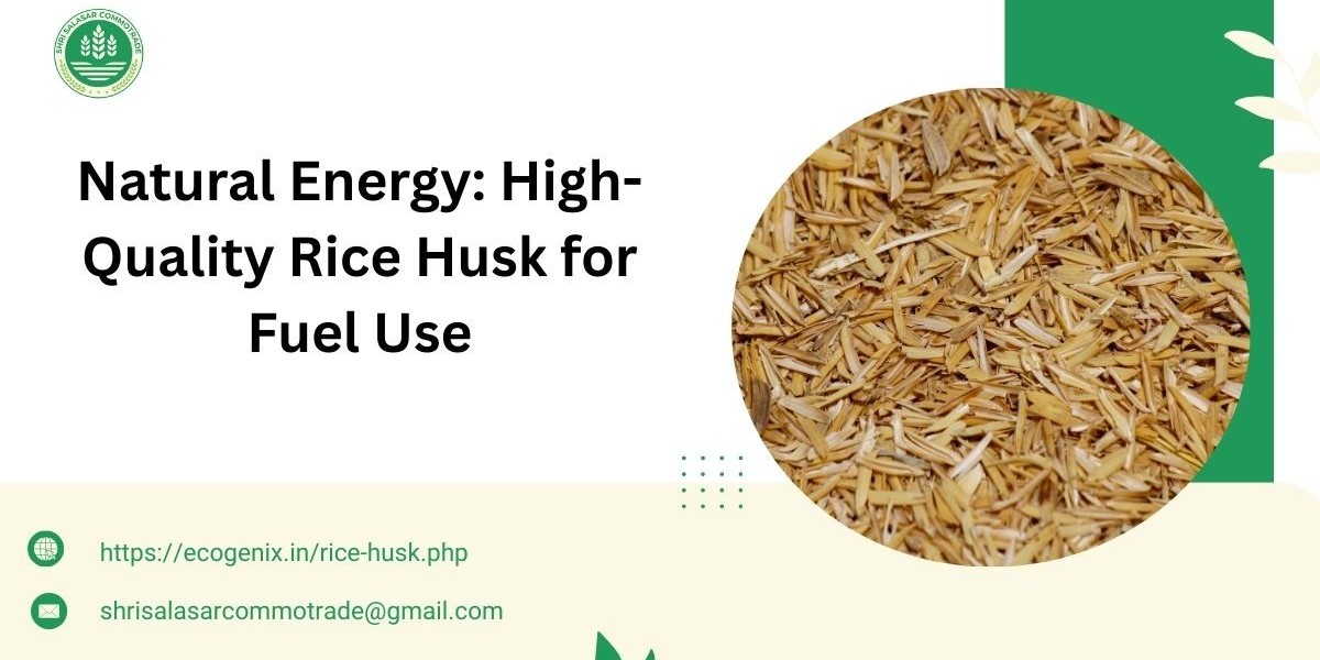 Natural Energy: High-Quality Rice Husk for Fuel Use