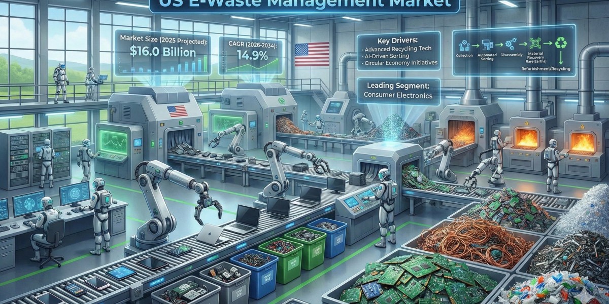 US E Waste Management Market Growth Outlook, Trends, and Future Opportunities in the United States