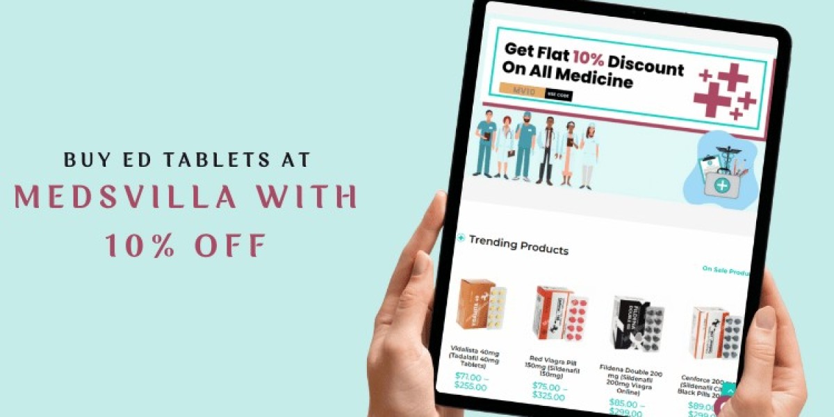 Trusted ED Medications Now 10% Off at Medsvilla