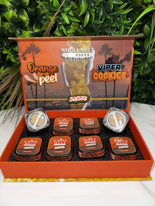 Whole Melt 50/50 Resin Box – Orange Peel x Viper Cookies