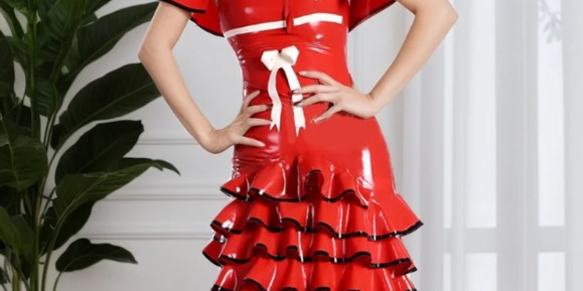 Explore Latexmap’s Premium Red Latex Dress Selection