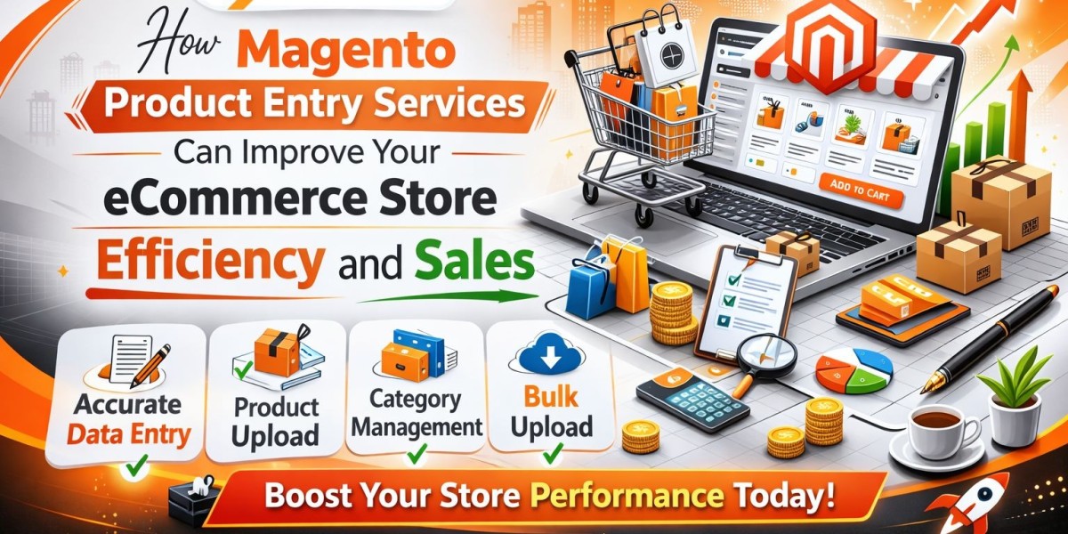 How Magento Product Entry Services Can Improve Your eCommerce Store Efficiency and Sales