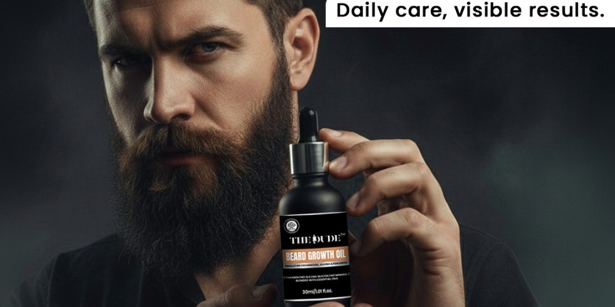 Moustache Growth Oil for Thicker, Healthier & Well-Groomed Moustache
