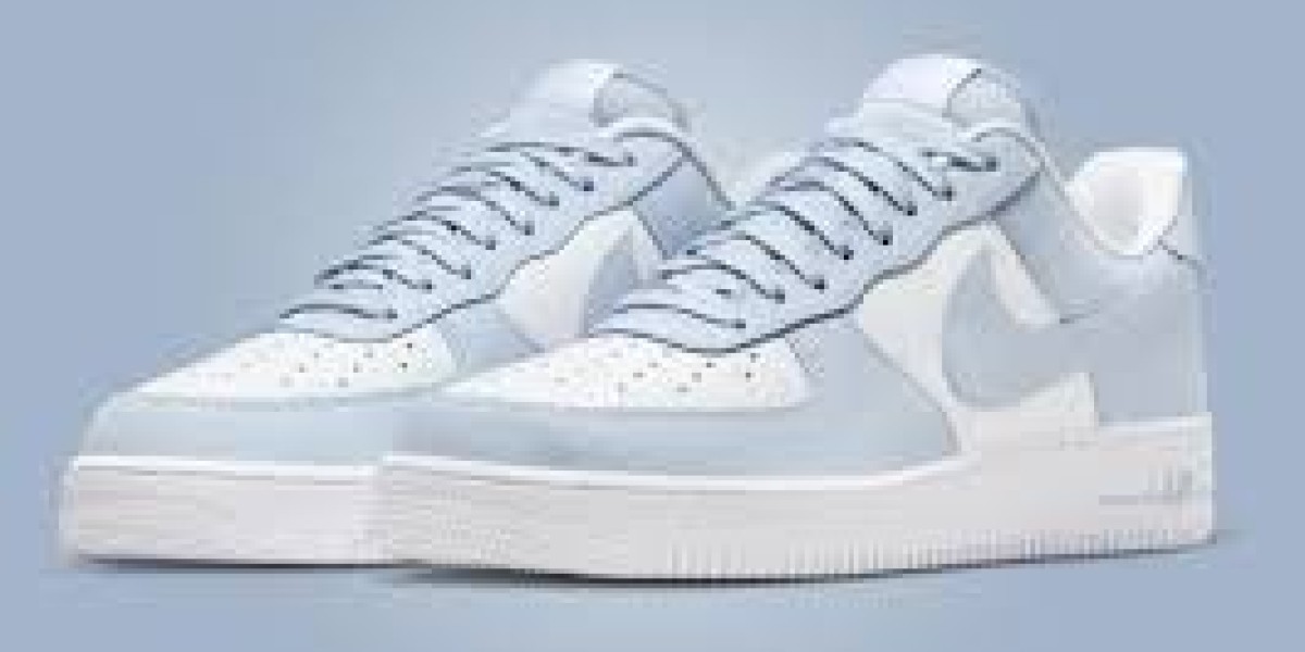 Air Force 1 Light Armoury Blue Sneakers: Where Classic Design Meets Modern Glamour