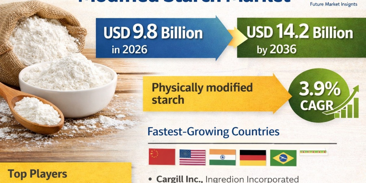 Modified Starch Market to Witness Strong Expansion by 2036
