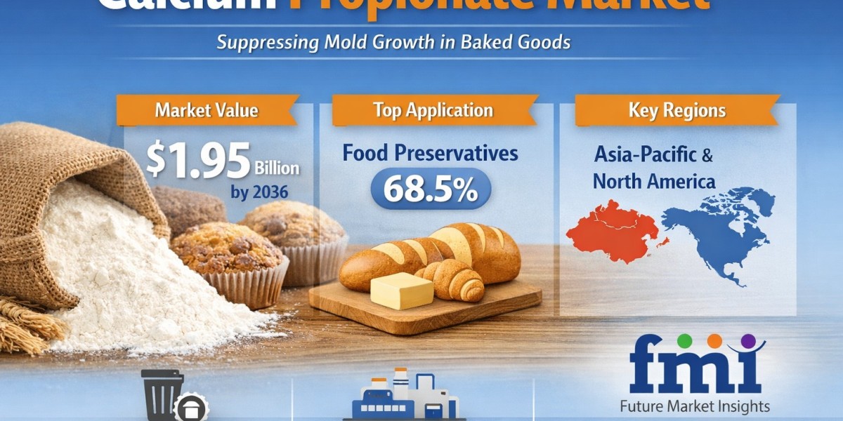 Calcium Propionate Market to Reach USD 1.95 Billion by 2036