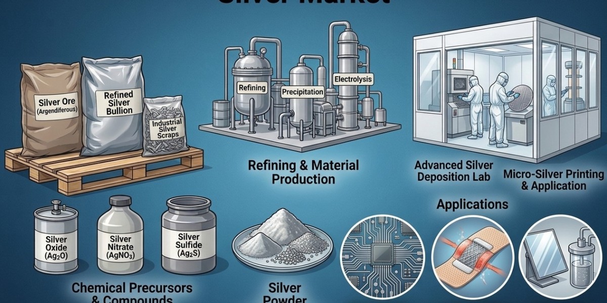 Silver Market to 2035, Asia-Pacific Leads with Fresnillo, Pan American Silver Driving Industrial Demand