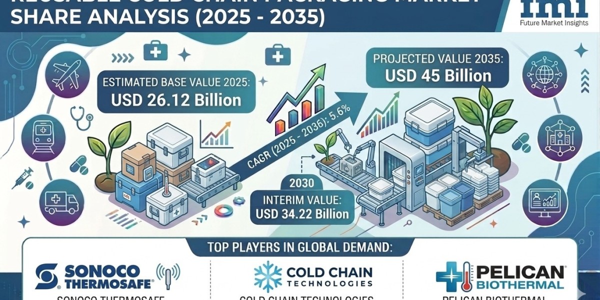 Reusable Cold Chain Packaging Market to Grow at 5.6% CAGR Through 2035 | Supported by Vaccine and Biopharma Expansion