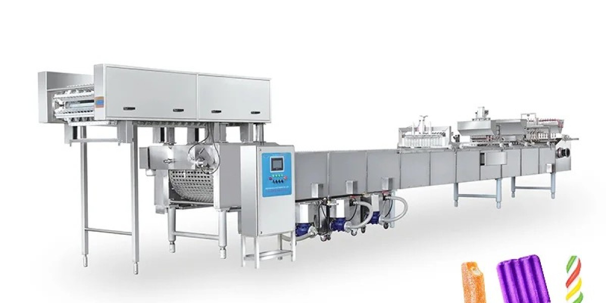 Modern Ice Lollies Production Line for High-Capacity Frozen Treats