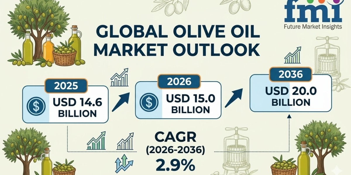Olive Oil Market to Reach USD 20.0 Billion by 2036 as Consumers Prioritize Health and Premiumization