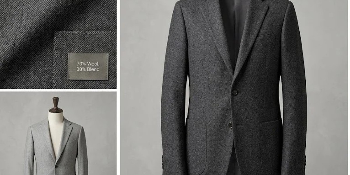 Handle Any Occasion with Ease: Wool Blend Men's Blazers