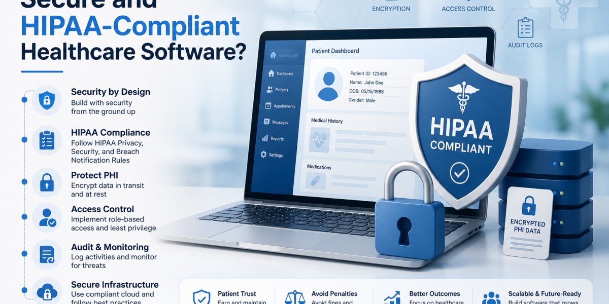 How to Build Secure and HIPAA-Compliant Healthcare Software?