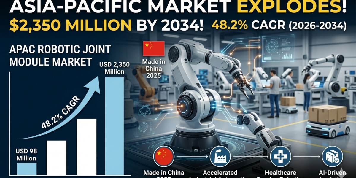Asia-Pacific Robotic Joint Module Market to Reach USD 2.35 Billion by 2034 Amid Rapid Industrial Automation and AI-Drive