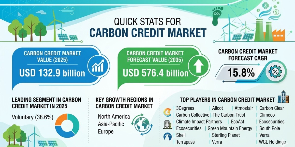 Global Carbon Credit Market Forecast 2025–2035: Market Expansion Driven by Climate Commitments