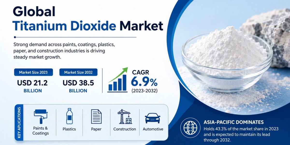 Titanium Dioxide Market Size– Comprehensive Industry Analysis and Outlook