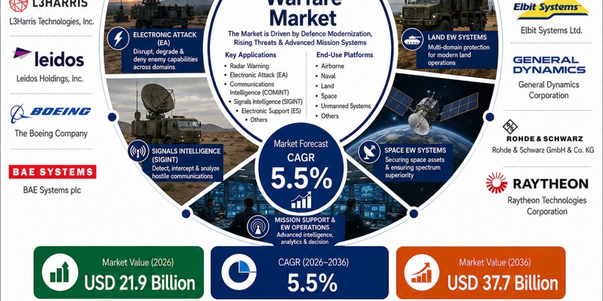 Defence Modernization Pushes Electronic Warfare Market Toward USD 37.7 Billion by 2036